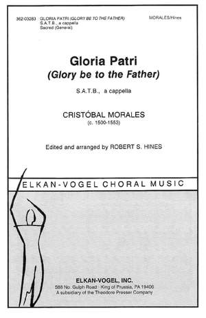 Morales, C d: Gloria Patri