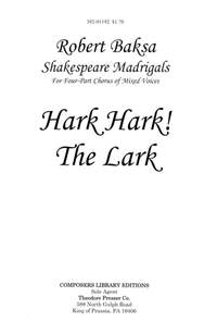Baksa, R: Hark Hark! The Lark