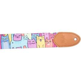 Polyester Ukulele Strap - Kitty