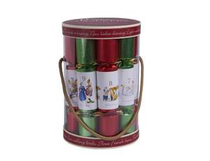 12 Days Of Christmas Red & Green Crackers