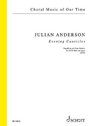 Anderson, J: Evening Canticles