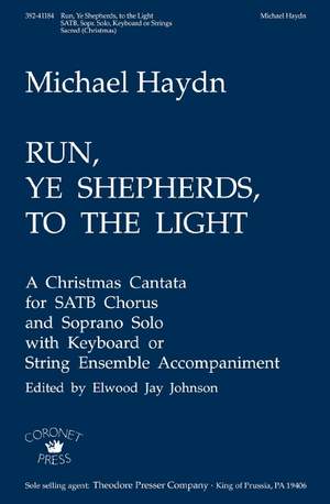 Haydn, J M: Run, Ye Shepherds, To The Light