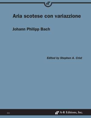 Bach, J. P.: Aria scotese con variazzione