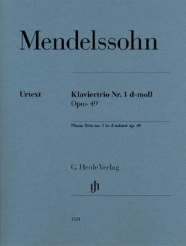 Mendelssohn Bartholdy, F: Klaviertrio Nr. 1 d-moll D minor op. 49