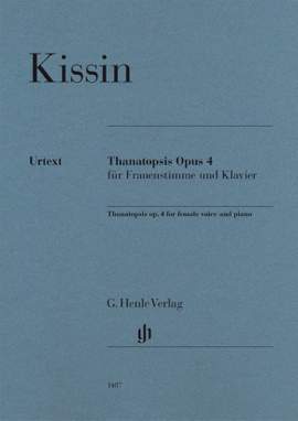 Kissin: Thanatopsis op. 4 for female voice and piano