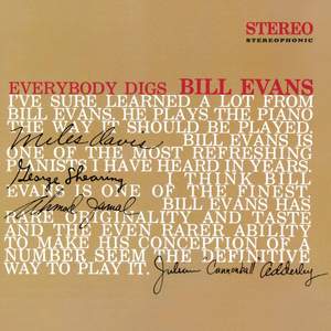 Everybody Digs Bill Evans (limited Edition in Solid Red Coloured Vinyl) Product Image