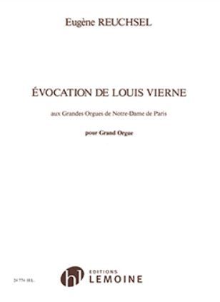 Reuchsel, E: Evocation de Louis Vierne
