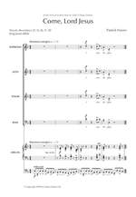 Patrick Hawes: Come, Lord Jesus Product Image