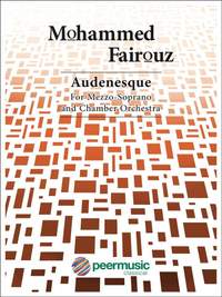 Mohammed Fairouz: Audenesque For Chamber Orchestra - Study Score