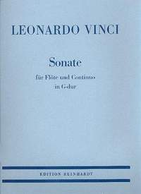 Leonardo Vinci: Sonate G-Dur Für Flöte und Bc