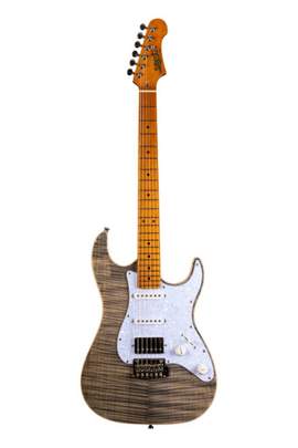 Jet Electric Guitar JS450 Trans Black (Flamed Maple Top)