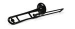 pBone Plastic Trombone - Black Product Image