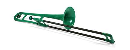 pBone Plastic Trombone - Green