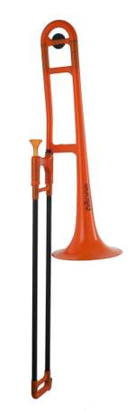 pBone Plastic Trombone - Orange Product Image