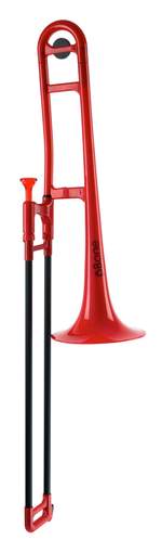 pBone Plastic Trombone - Red Product Image