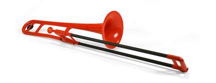 pBone Plastic Trombone - Red