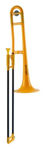 pBone Plastic Trombone - Yellow Product Image
