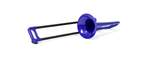 pBone Mini Plastic Trombone - Blue Product Image