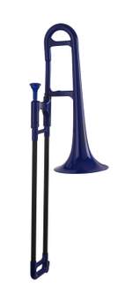 pBone Mini Plastic Trombone - Blue Product Image