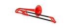 pBone Mini Plastic Trombone - Red Product Image