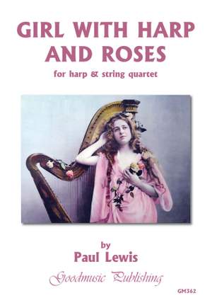 Paul Lewis: Girl with Harp and Roses