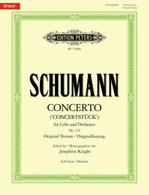 Robert Schumann: Concerto for Cello and Orchestra (Concertstück)