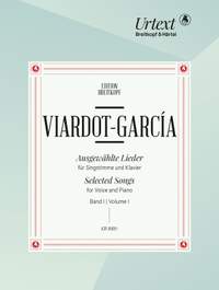 Pauline Viardot-García: Selected Songs Volume 1