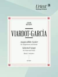 Pauline Viardot-García: Selected Songs (Volume 1)