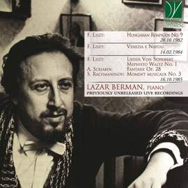 Lazar Berman - Liszt, Scriabin & Rachmaninov (Historical Live Recording)
