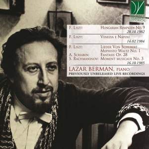 Lazar Berman - Liszt, Scriabin & Rachmaninov (Historical Live Recording)