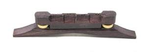 GEWA Mandolin bridge Bridge for Bluegrass Mandolin gold plated screws