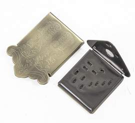 GEWA Tailpieces for Bluegrass Mandolin chrome plated