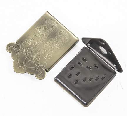 GEWA Tailpieces for Bluegrass Mandolin chrome plated