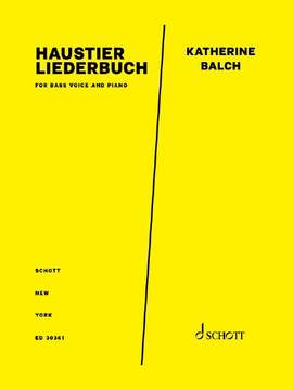 Balch, K: Haustier Liederbuch