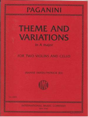 Nicolo Paganini: Theme and Variations