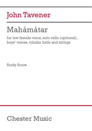 John Tavener: Mahamatar (Study Score)