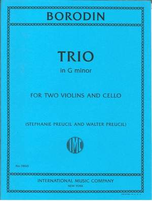 Aleksandr Borodin: Trio In G Minor