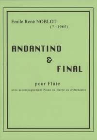 Emile Rene Noblot: Andantino and Final