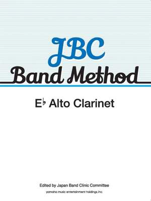 JBC Band Method Eb Alto Clarinet