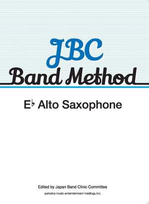 JBC Band Method Eb Alto Saxophone