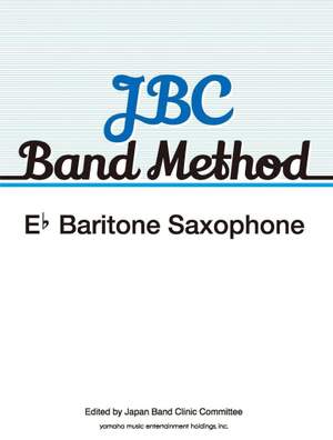 JBC Band Method Eb Baritone Saxophone