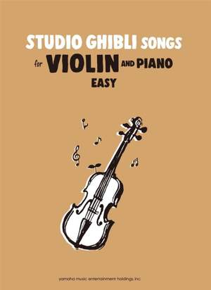 Studio Ghibli Songs for Violin Easy/English