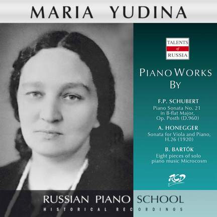 Schubert, Honegger & Bartók: Works