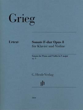 Grieg, E: Sonate F-Dur op. 8 für Klavier und Violine op. 8