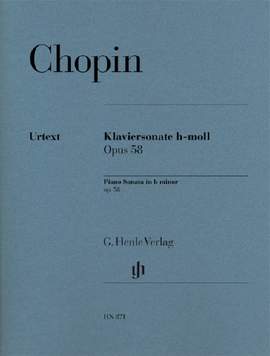 Chopin, F: Klaviersonate h-moll B minor op. 58