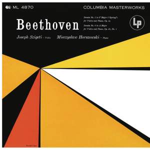 Beethoven: Violin Sonatas No. 5, Op. 24 'Spring' & No. 6, Op. 30/1