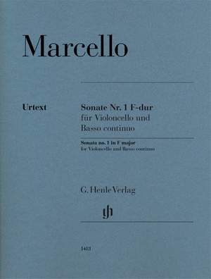 Marcello, B: Sonata no. 1 F major