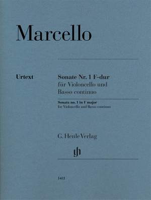 Marcello, B: Sonate Nr. 1 F-Dur