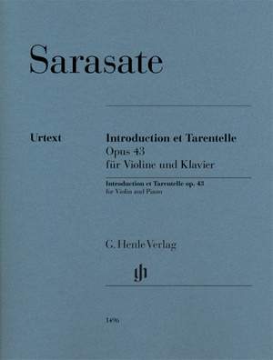Sarasate: Introduction et Tarentelle op. 43