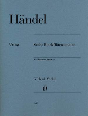 Handel, G F: Six Recorder Sonatas